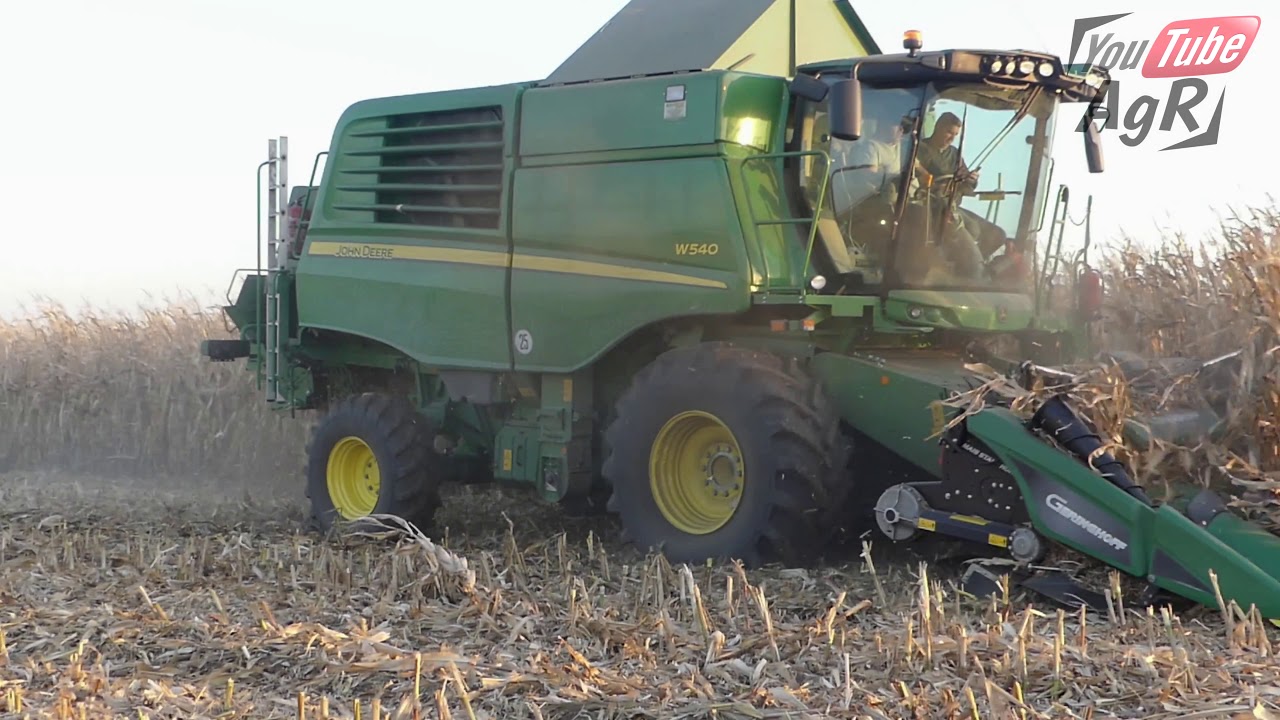 ☆Kukurydza na ziarno 2019☆John deere w540 ☆Agro Rozbórz✅