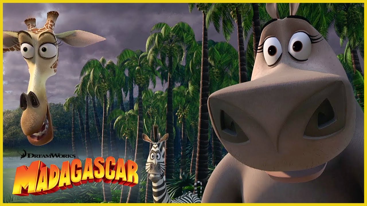 ¡Gloria en su versión más glamurosa! 🦛✨ | DreamWorks Madagascar en Español Latino