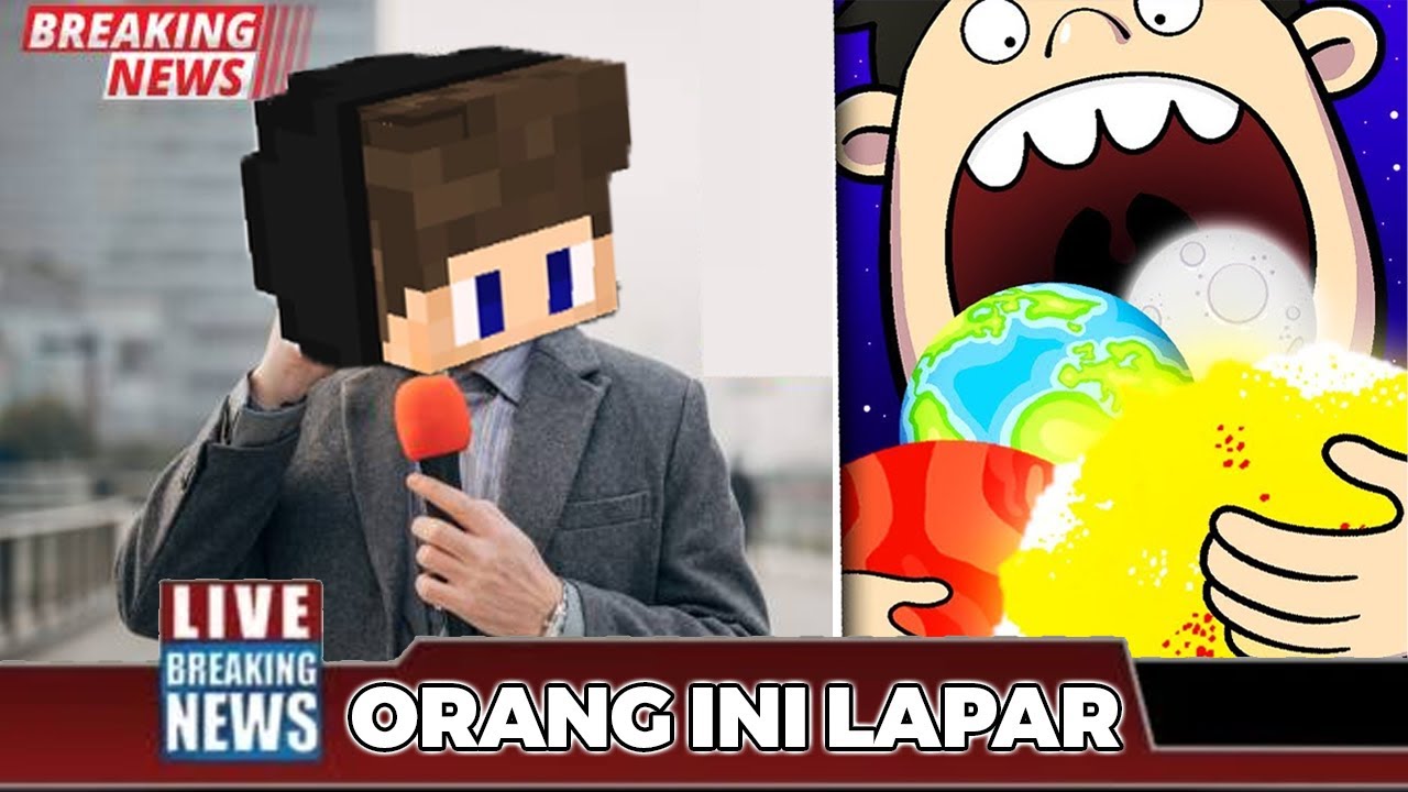 Diduga Mukbanger Ini Lapar dan Memakan Semesta