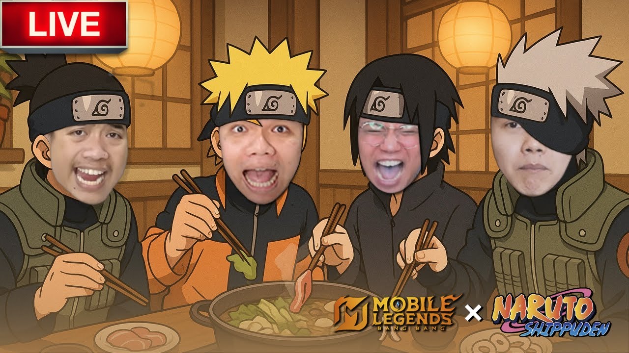 (LIVE) ประสิทธฺโชคมาแล้ว! กินชาบูรอเล่นเกมส์ที่เรารัก! | MLBB