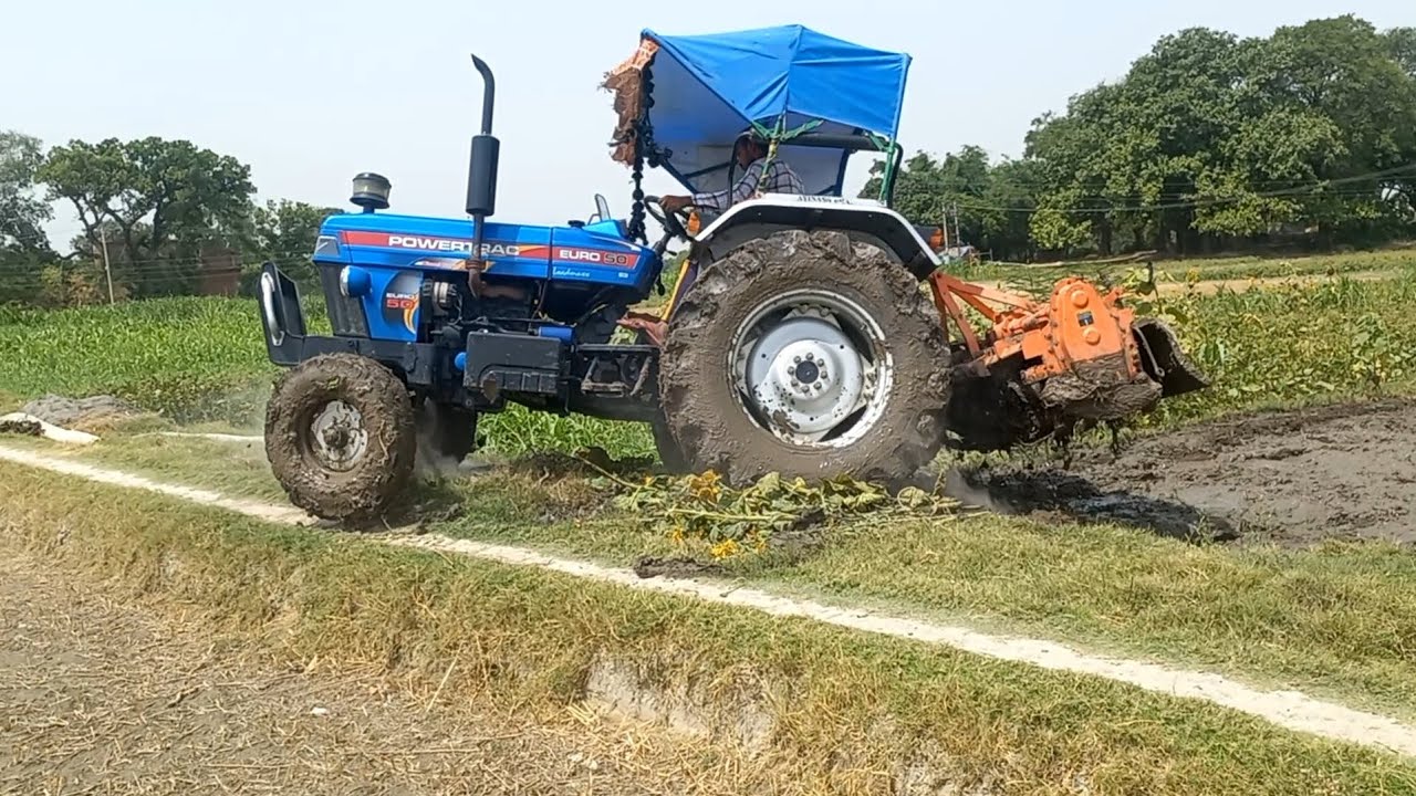 khet jot gay  par khet me pani nhi rotvat powertac euro 50 