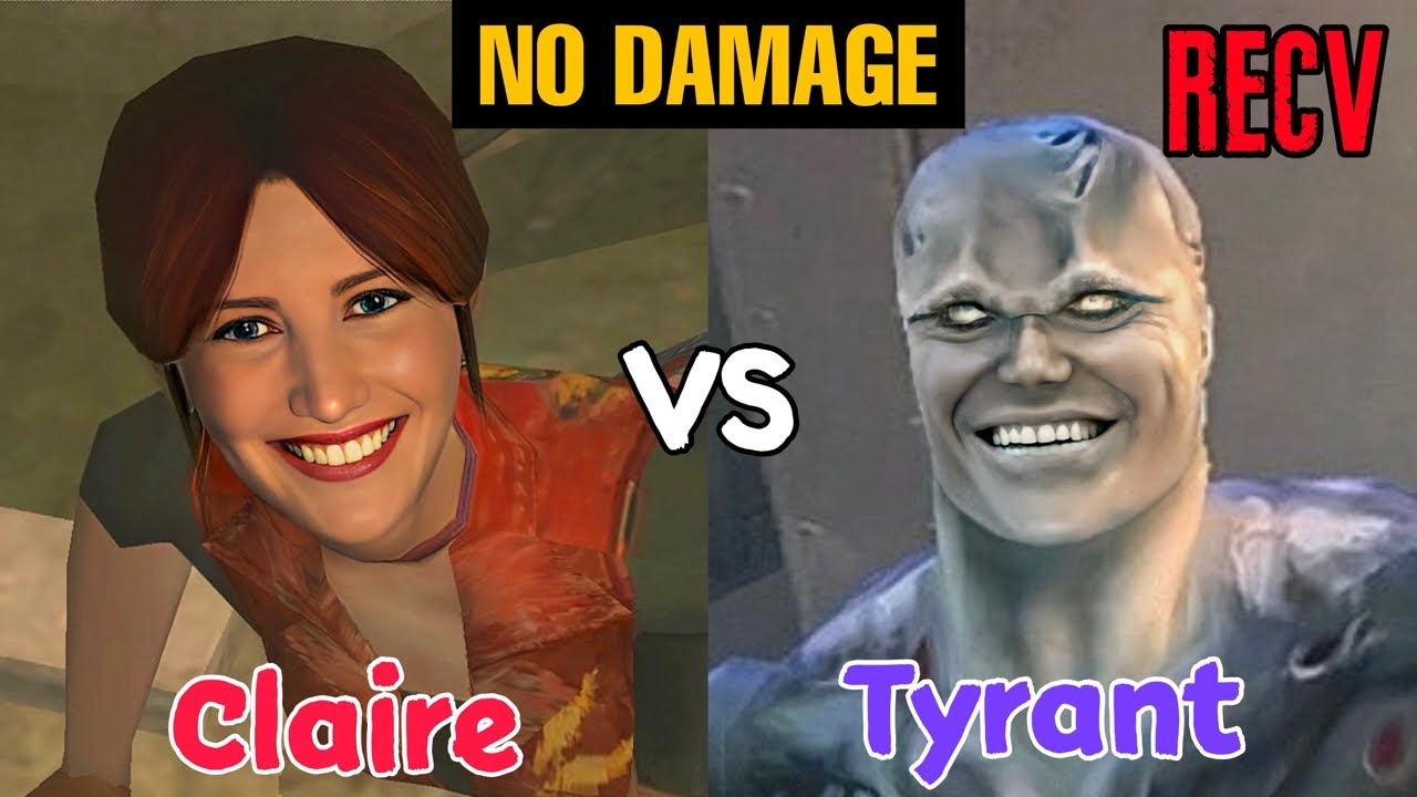 RECV | Claire VS Tyrant (No Damage)