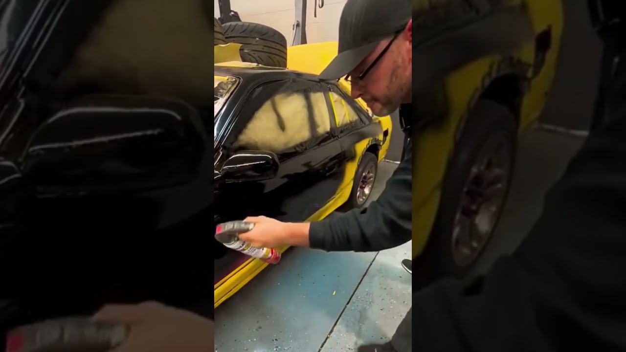 spray de tinta para pintar carro #pinturaautomotiva