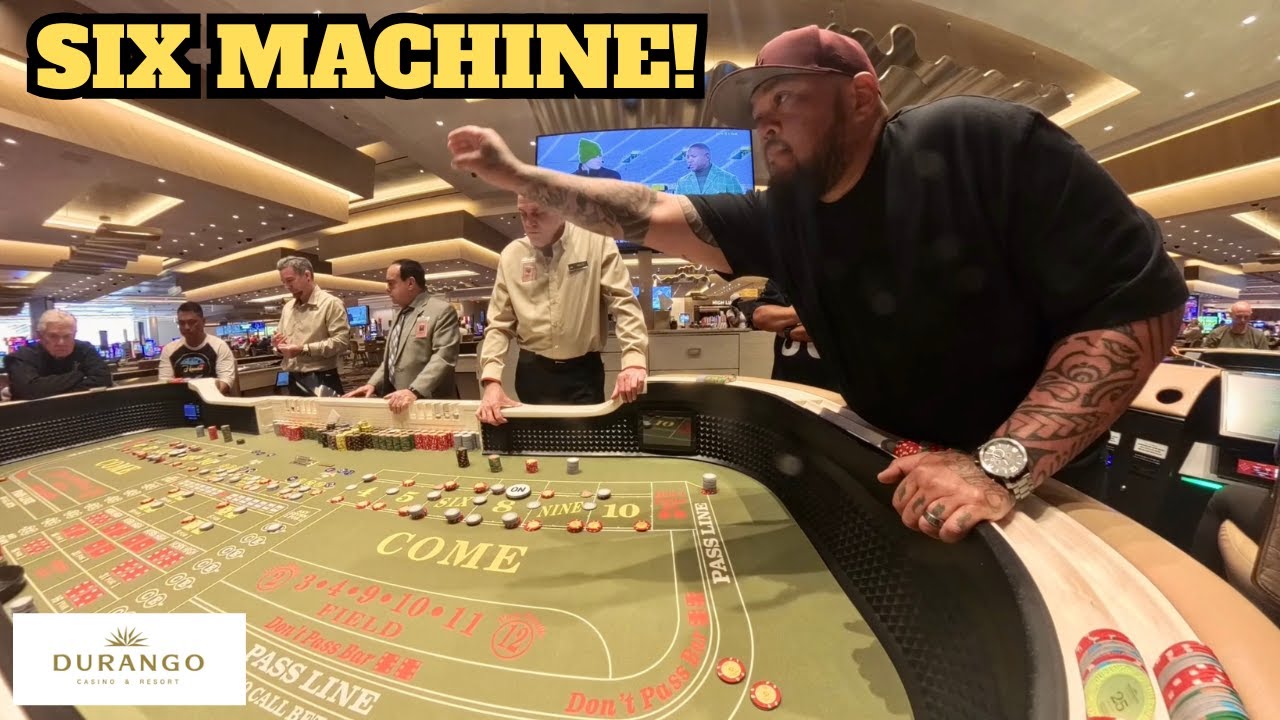 Nothing but a Bunch of Shooters at the Craps at Durango Casino