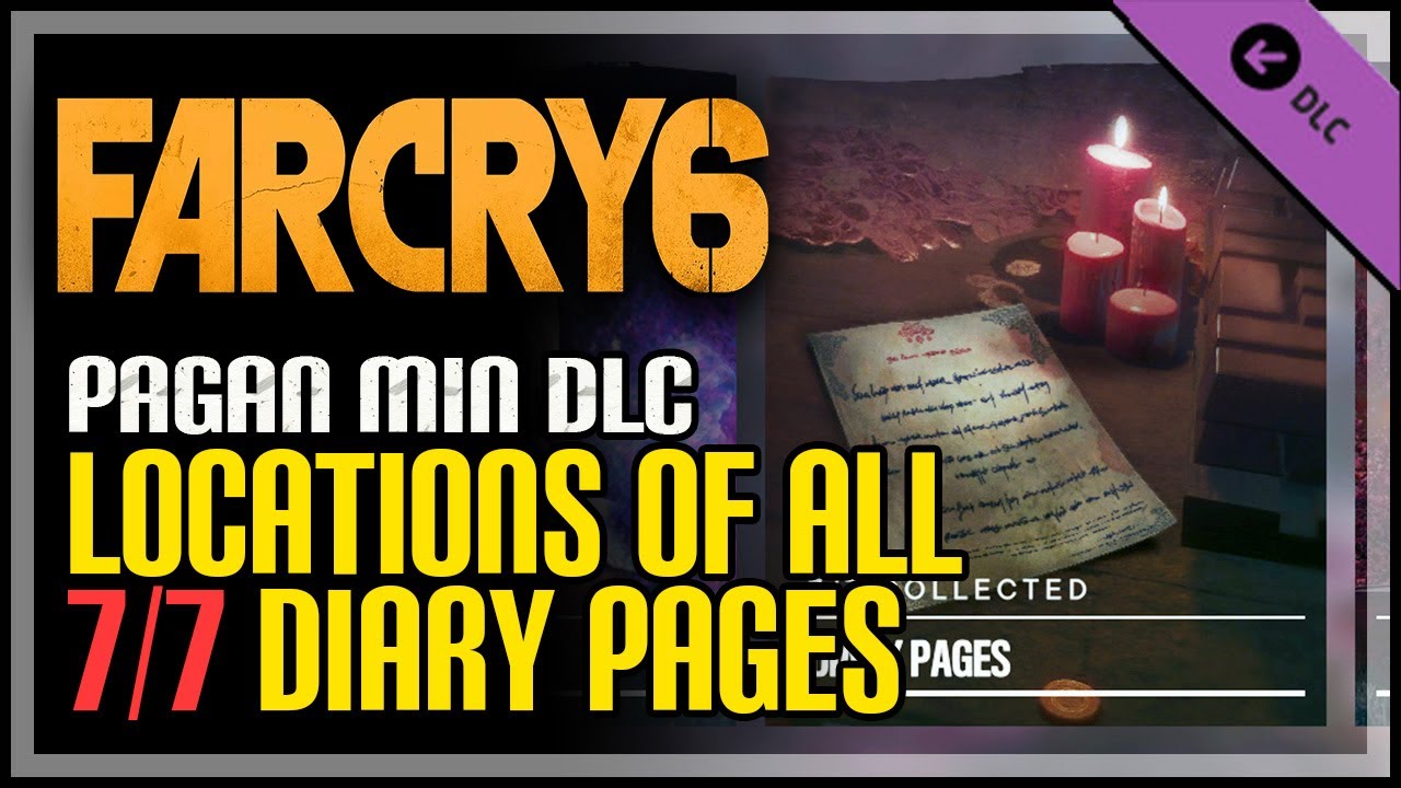 Far Cry 6 Pagan Min DLC All Diary Pages (All Kurati TV Guides)