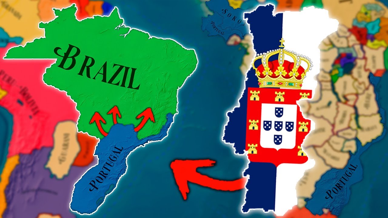 TRANSFORMANDO O IMPÉRIO PORTUGUÊS EM UMA SUPERPÔTENCIA! Antes de 1850