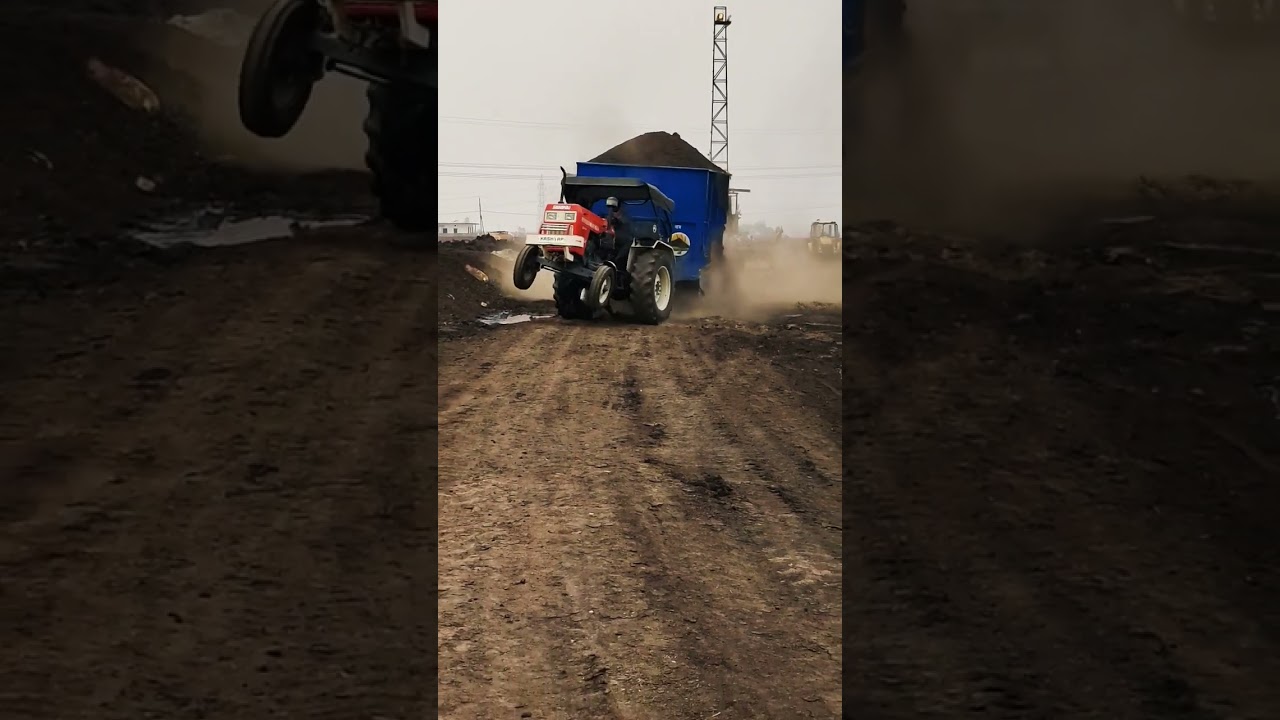 Swaraj 855 FE best performance Full loded Trala#HR05 Aale#pakke Swaraj Wale#swaraj855tractor