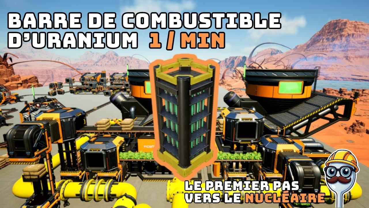 Barre de combustible d’uranium - 1/min | Enfin l’énergie nucléaire