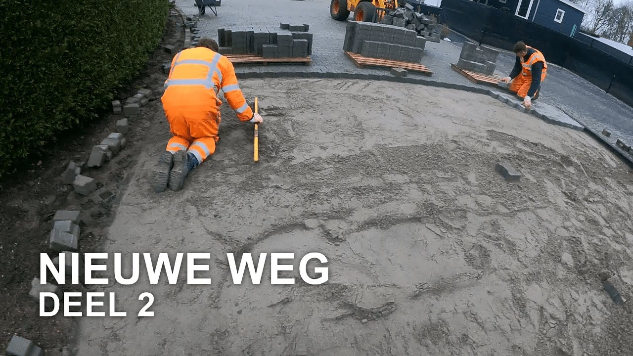 De Weg Bestraten Met H-klinkers Deel 2