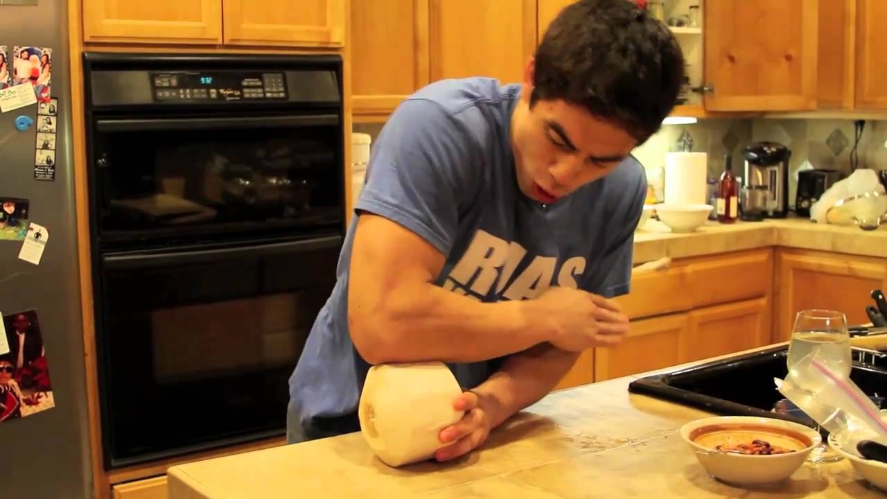 Man Vs. Coconut