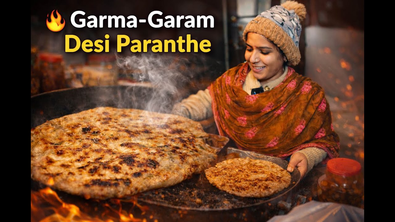 🔥 Garma-Garam Desi Paranthe