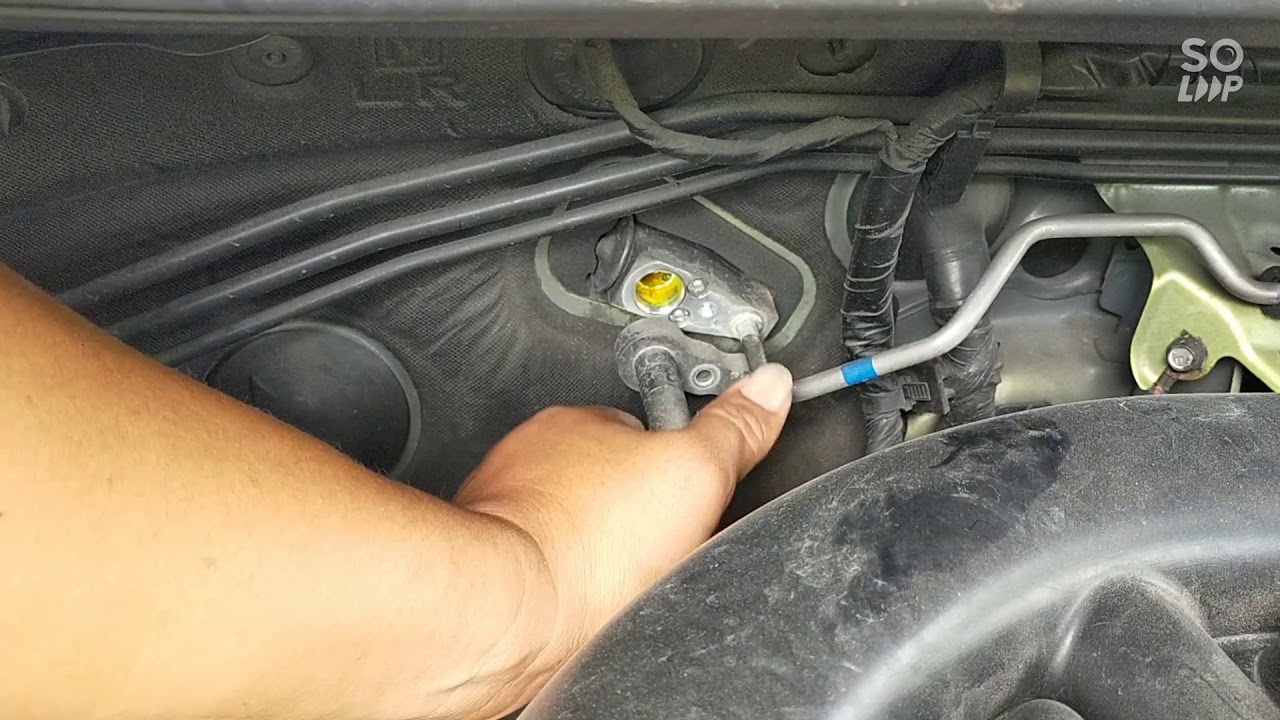 how to remove drier kit and expansion valve of subaru xv.