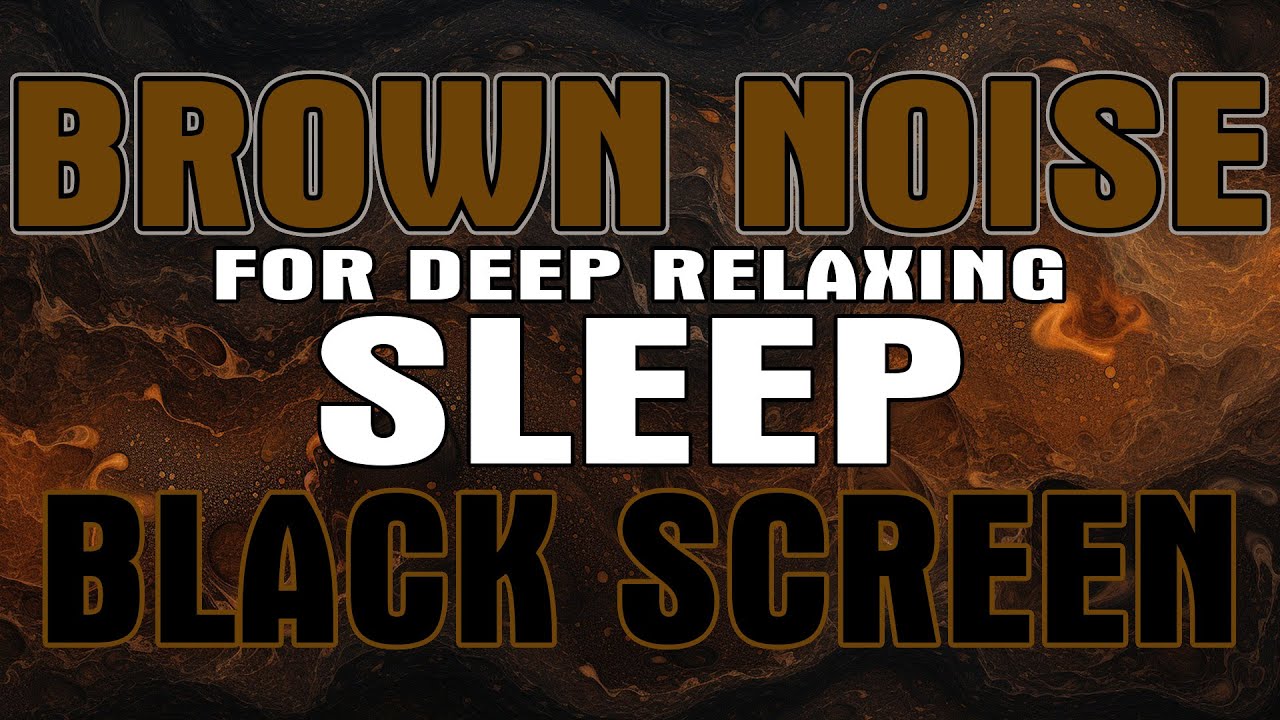 Brown Noise 10 Hours | No Music, Just Sound