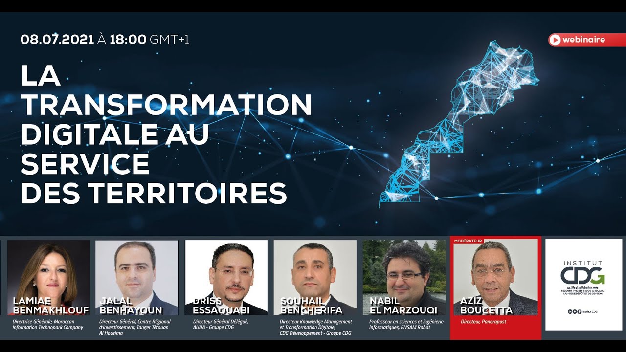 WEBINAIRE #13 : La transformation digitale au service des territoires