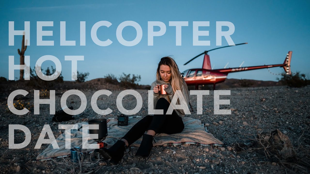 Helicopter To Watch The Sunset | Date Night