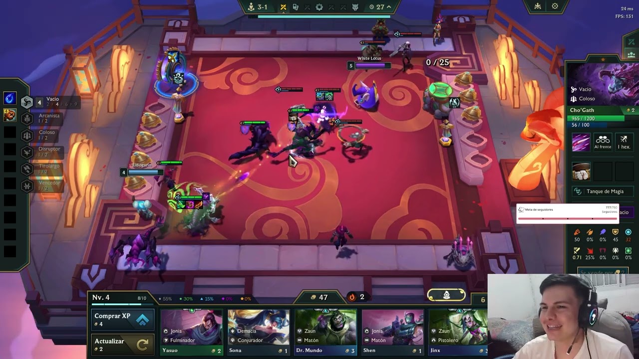 Kaisa 3 Estrallas nos llevara a la victoria?? | TFT #leagueoflegends #damiwizard #riotgames