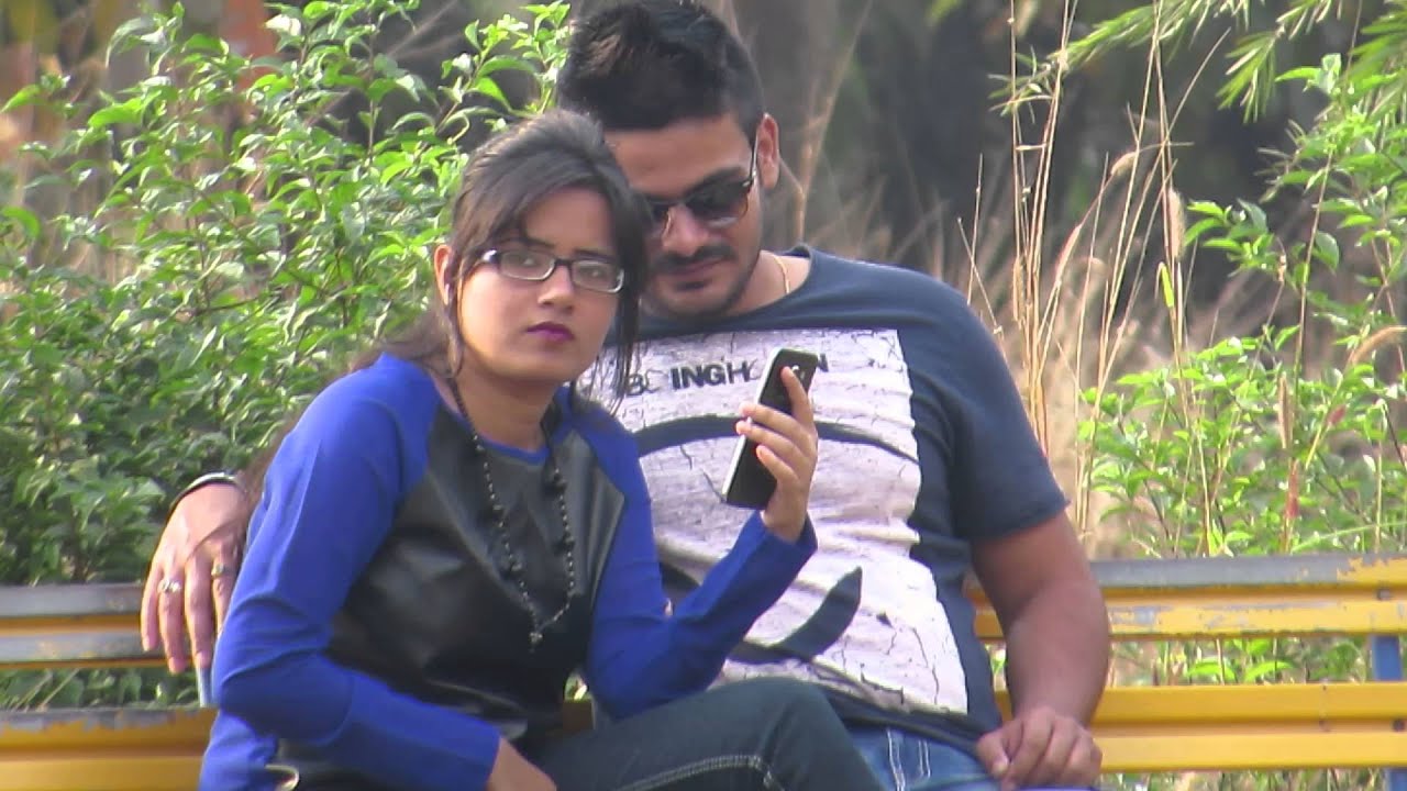 Romance in Public Park
