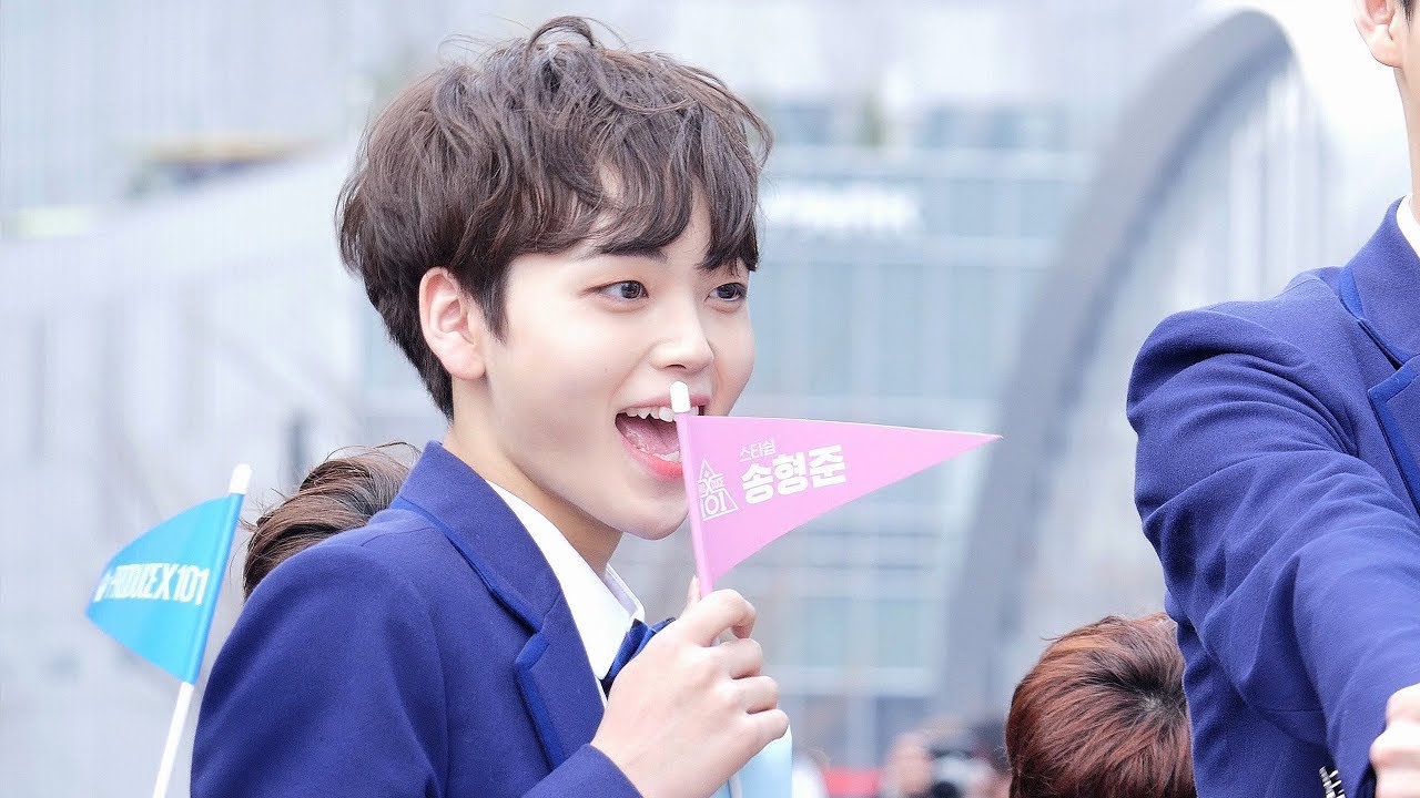 송형준 Song HyeongJun focus : 엑스원 X1 : 프로듀스 X 101 블루카펫 PROCUCE X 101 BLUE CARPET : fancam : 상암 190321