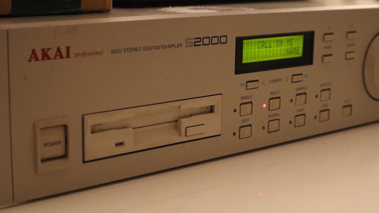 Akai S2000 UK Garage/House track 