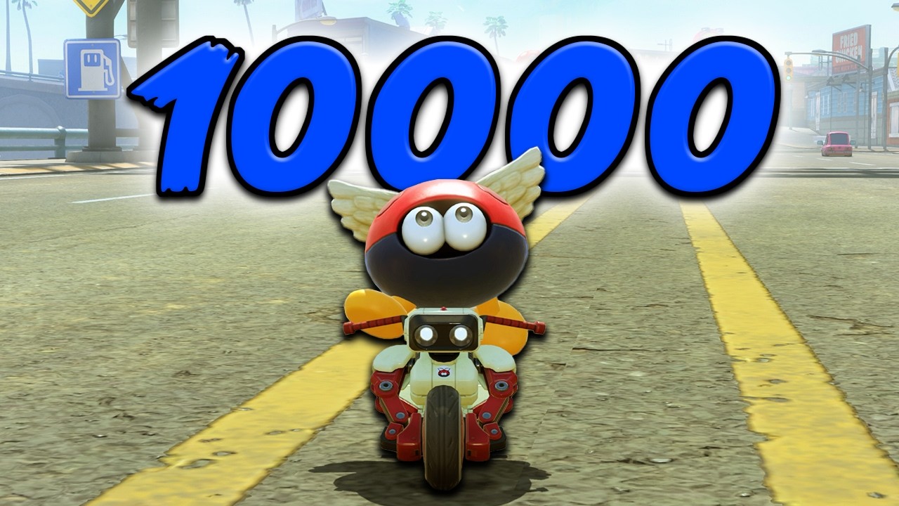 Reaching A Huge Milestone In Ranked Mario Kart World (again)