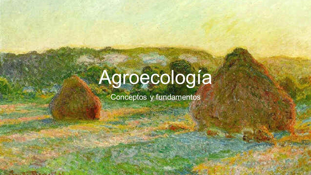 Agroecología. Conceptos y fundamentos