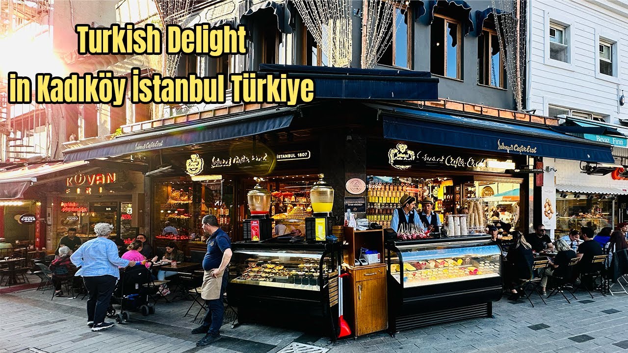 Turkish Delight in Kadıköy İstanbul Türkiye | Şekerci Cafer Erol