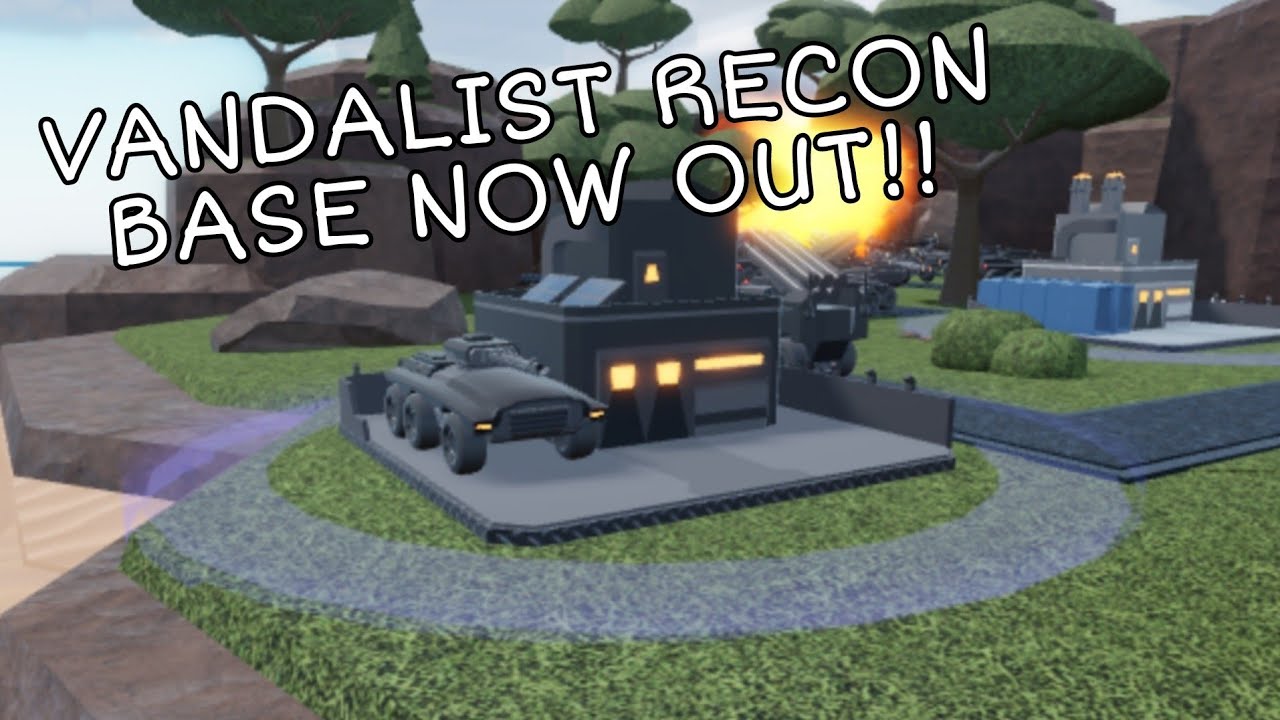 VANDALIST RECON BASE IS HERE! | Vandalist Skin showcase (Tower Blitz)