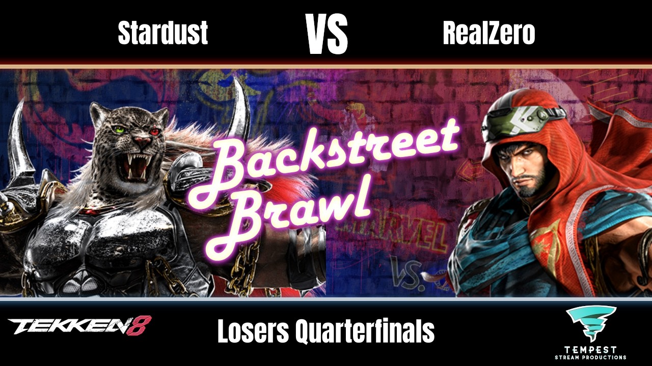 Stardust (Armor King) vs RealZero (Shaheen) - Tekken 8 Losers Quarterfinals - Backstreet Brawl #14