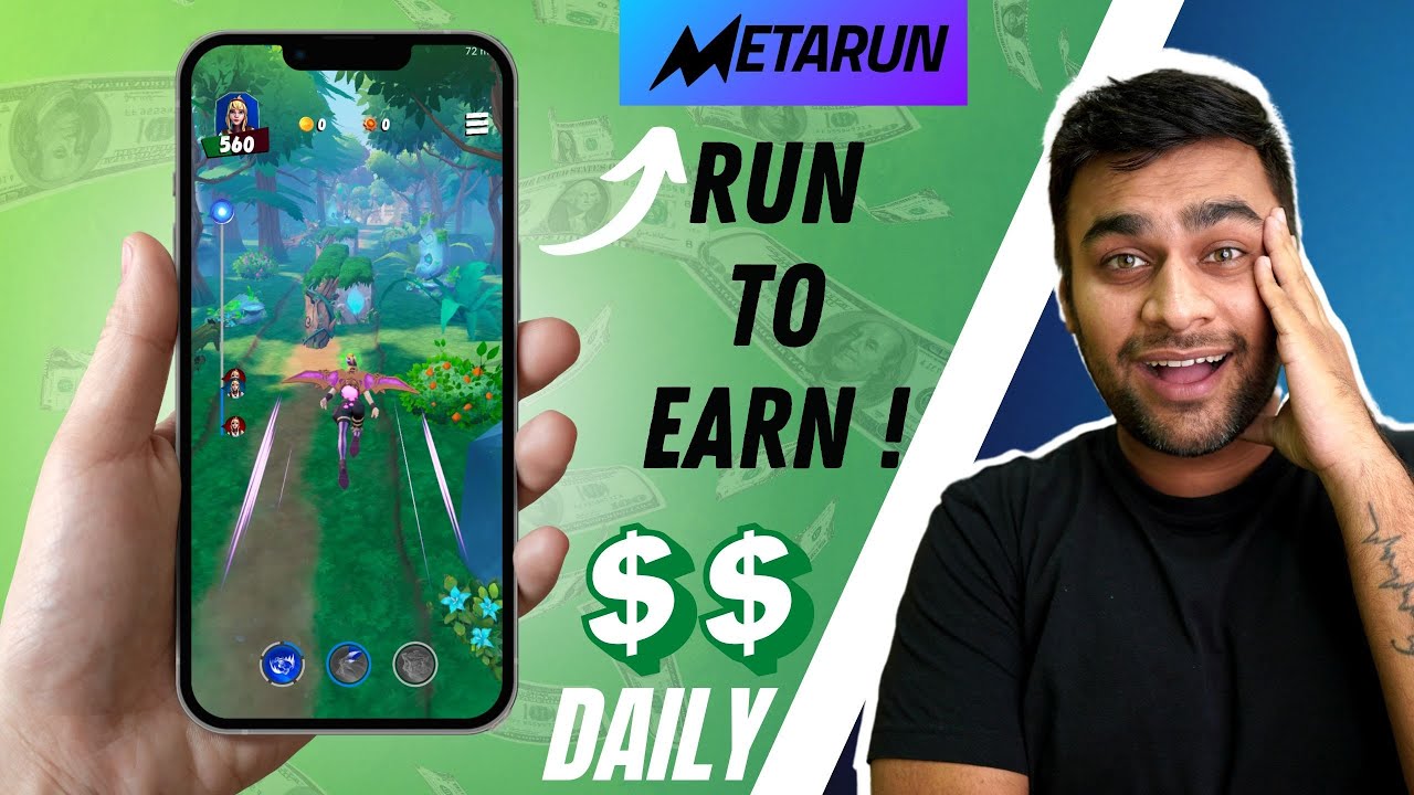 Run2Earn Endless Runner Game ! 200% ROI ! MetaRun (Hindi)