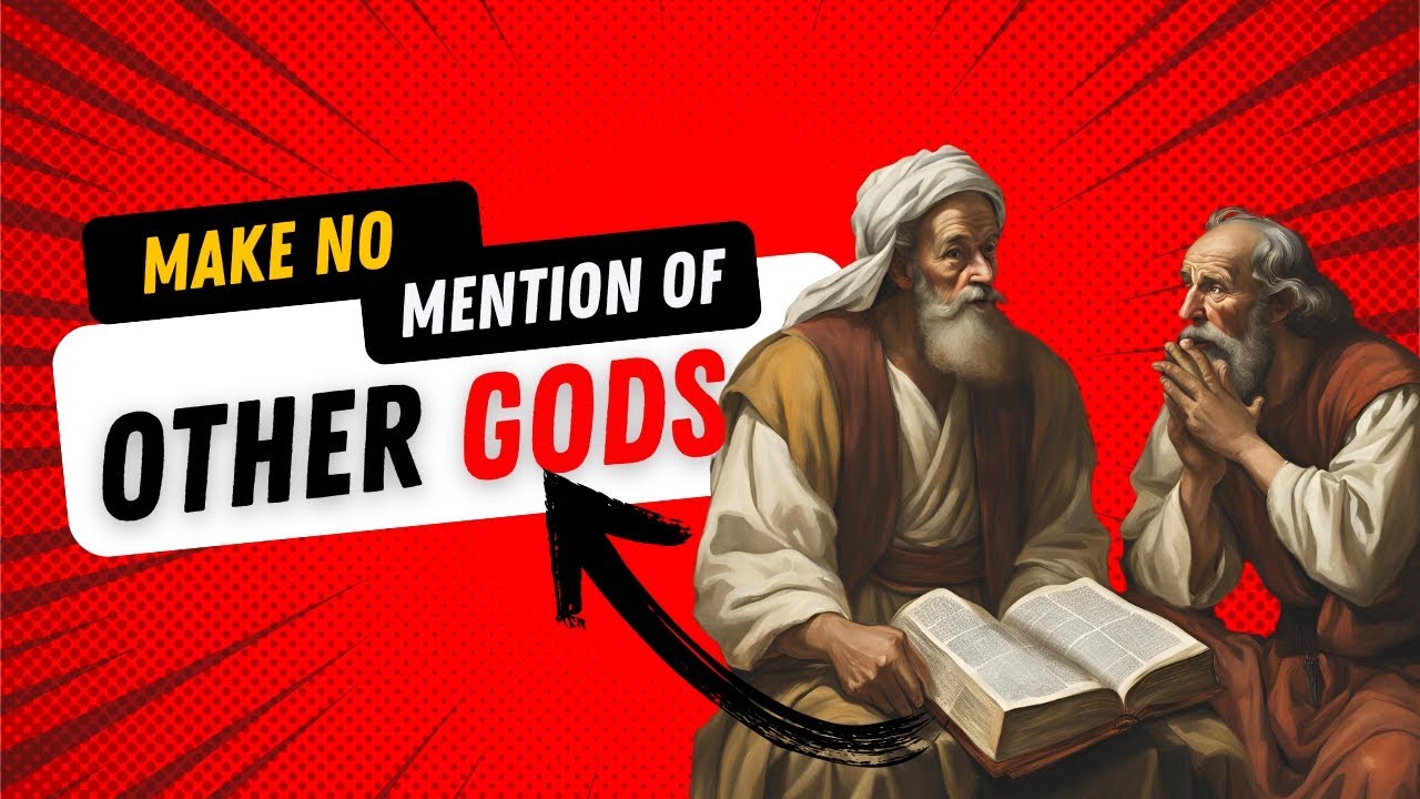 Make No Mention of Other Gods (Exodus 23:13 - Zakar)
