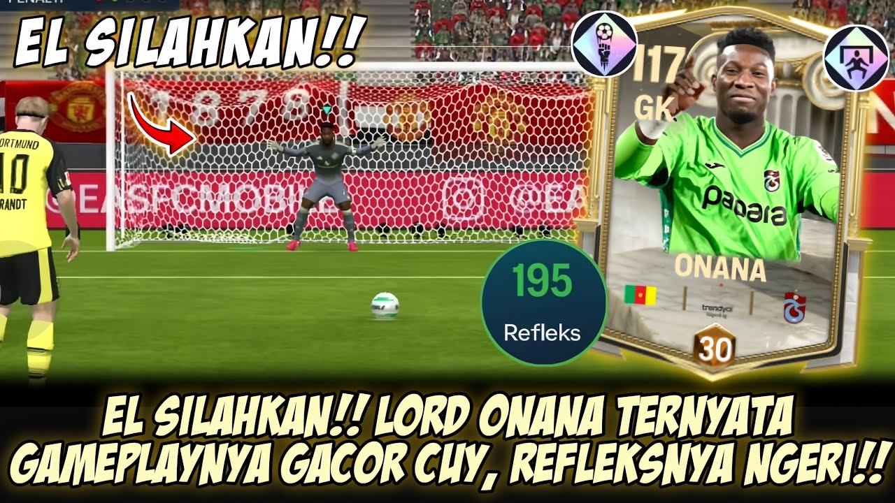 EL SILAHKAN!! Onana Kiper Jadi-jadian Ternyata Suka Terbang, Lawan Auto Emosi‼️- FC MOBILE