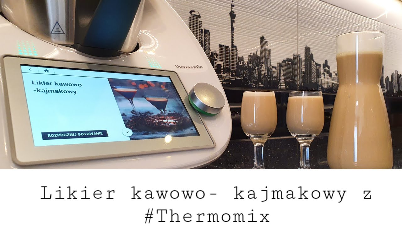Likier kajmakowo - kawowy z Thermomix // ThermoBajka