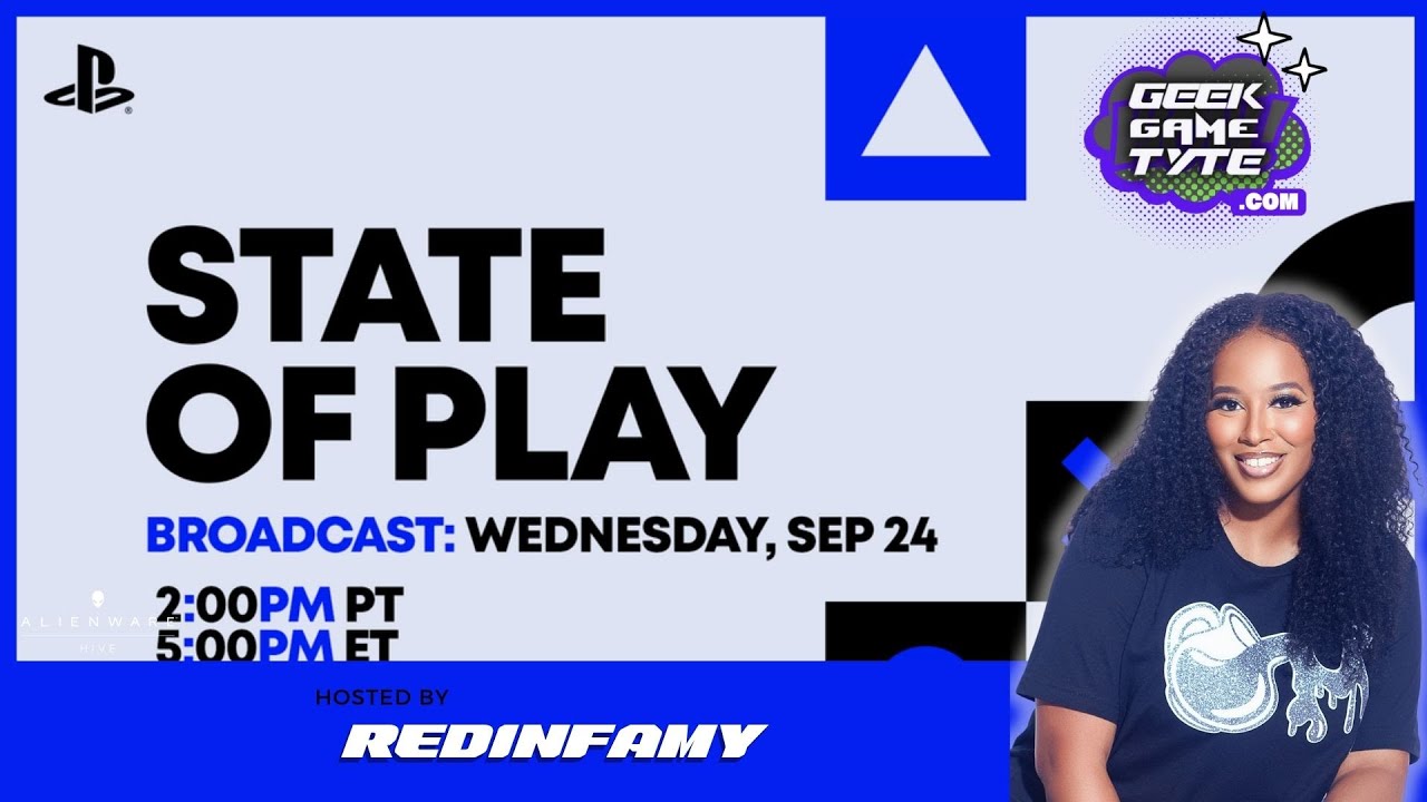 RED REACTION PLAYSTATION STATE OF PLAY SEPTEMBER 2025  | GEEK GAME TYTE