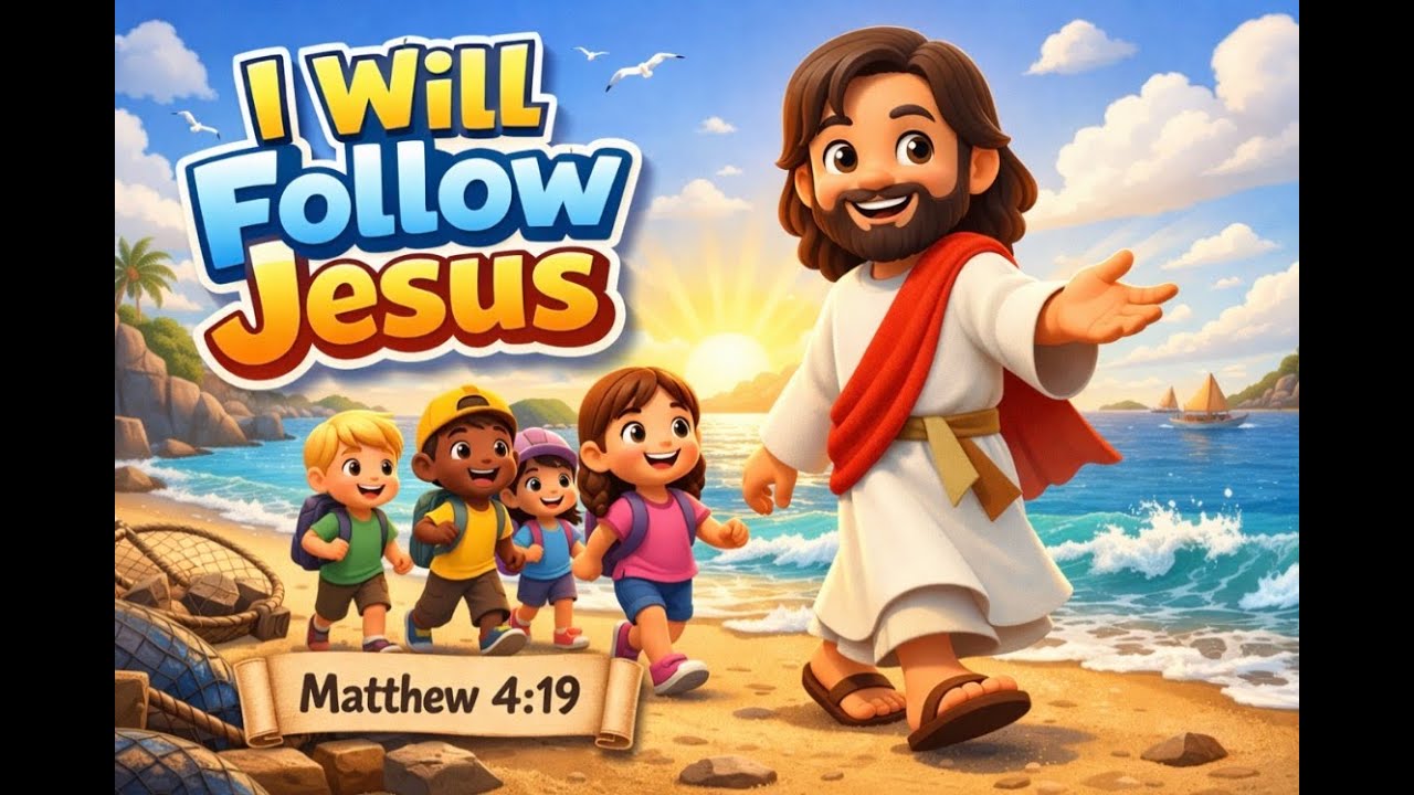 I will follow Jesus (Matthew 4:19 Song)