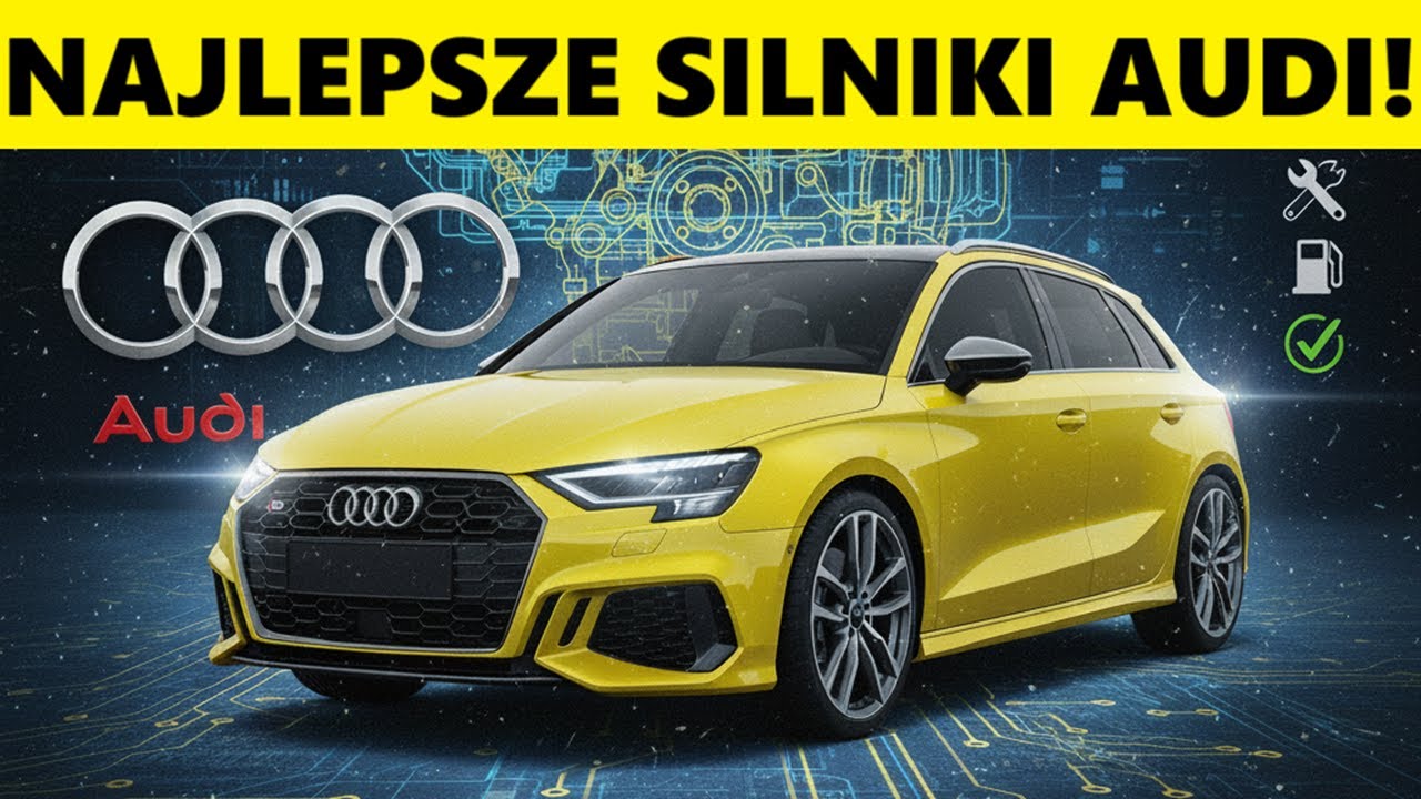 NAJLEPSZE I NAJBARDZIEJ NIEZAWODNE SILNIKI AUDI!