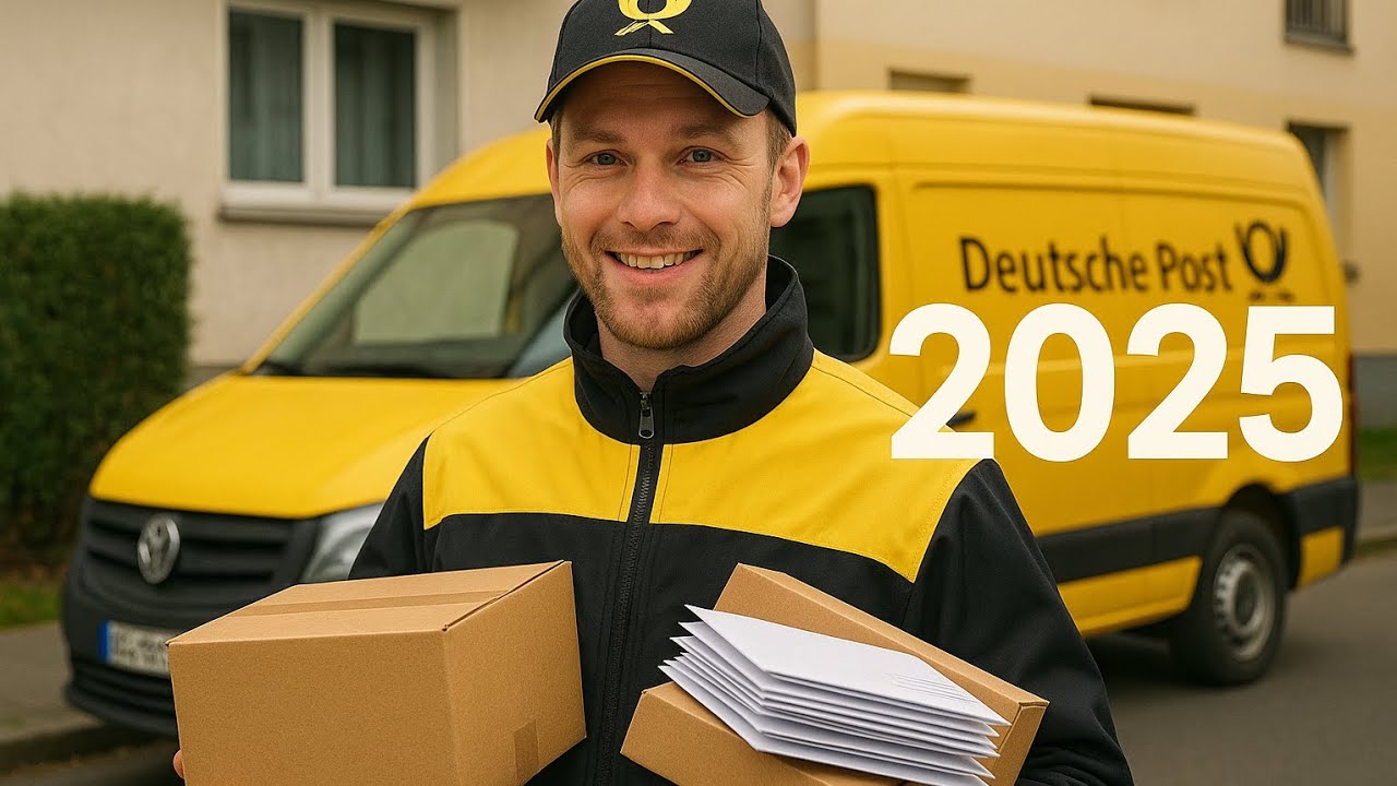 Что происходит на почте в Германии 🇩🇪 Что изменилось в работе почтальона в DHL в 2025 году 💪