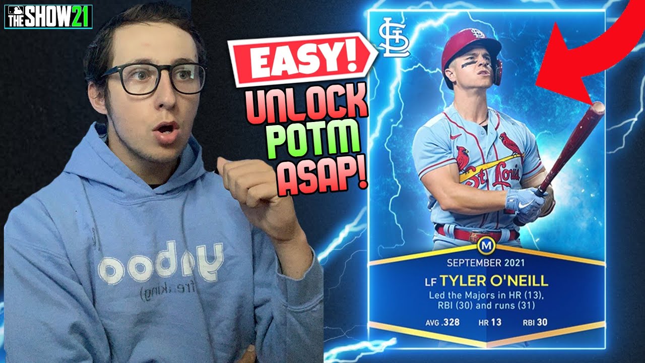 FASTEST WAY TO FINISH SEPTEMBER POTM FOR 99 Tyler O'Neill! MLB The Show 21 Xbox