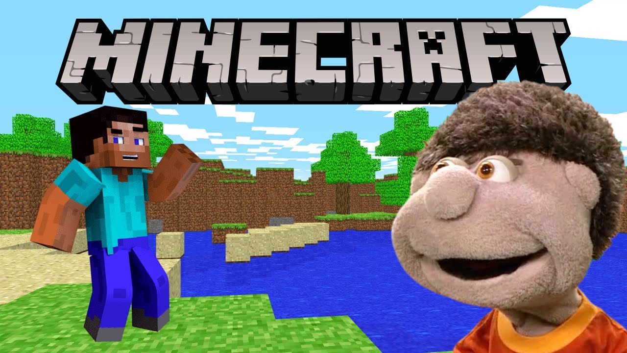 João pronto pra jogar Minecraft - Desenho Infantil
