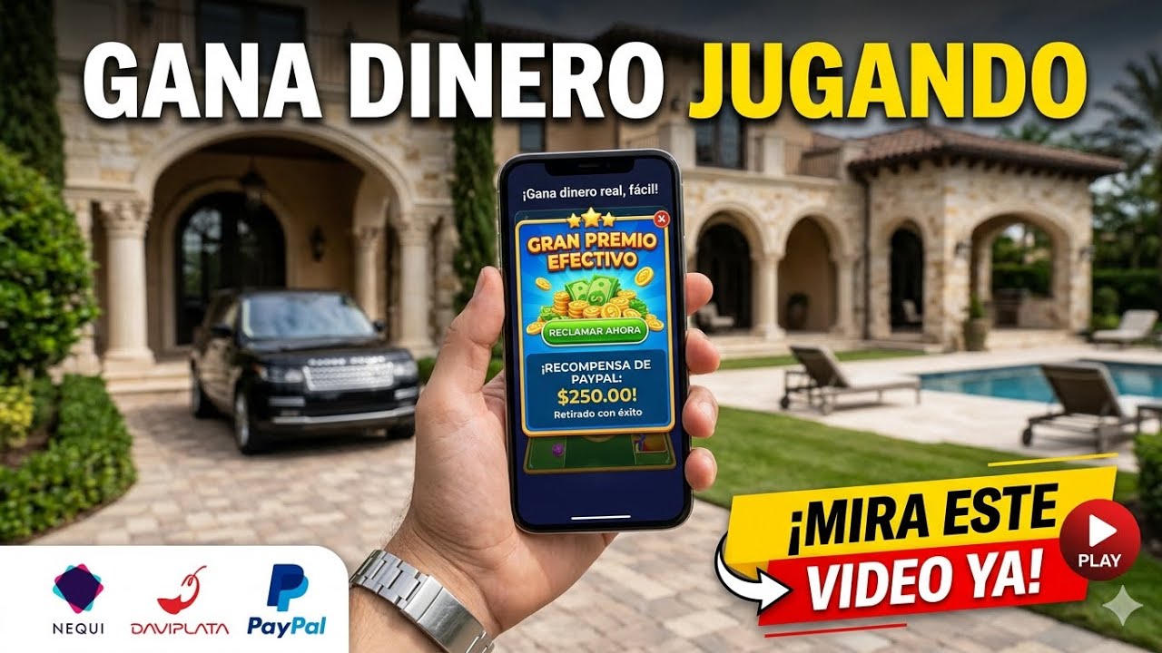 GANA DINERO JUGANDO HOY MISMO 🤑 NUEVA APP PAGANDO! ✅ 2026 NO PIERDAS ESTA OPORTUNIDAD!! 