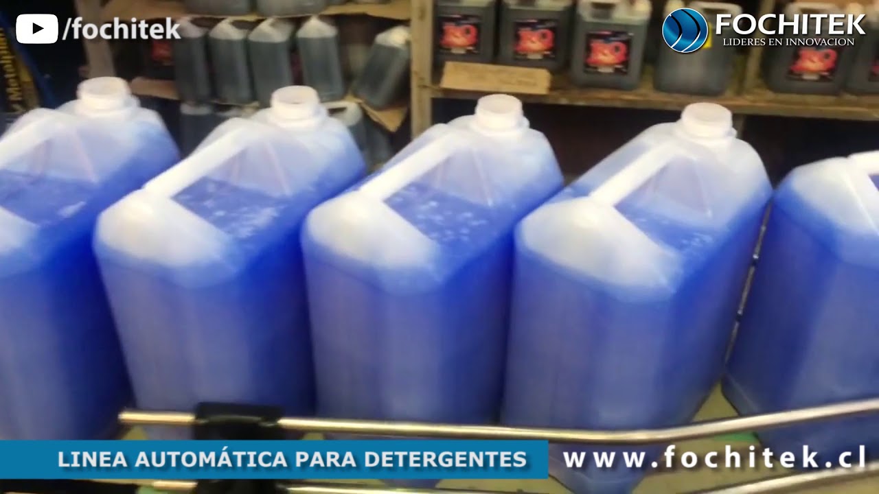 LINEA AUTOM&Aacute;TICA PARA DETERGENTES