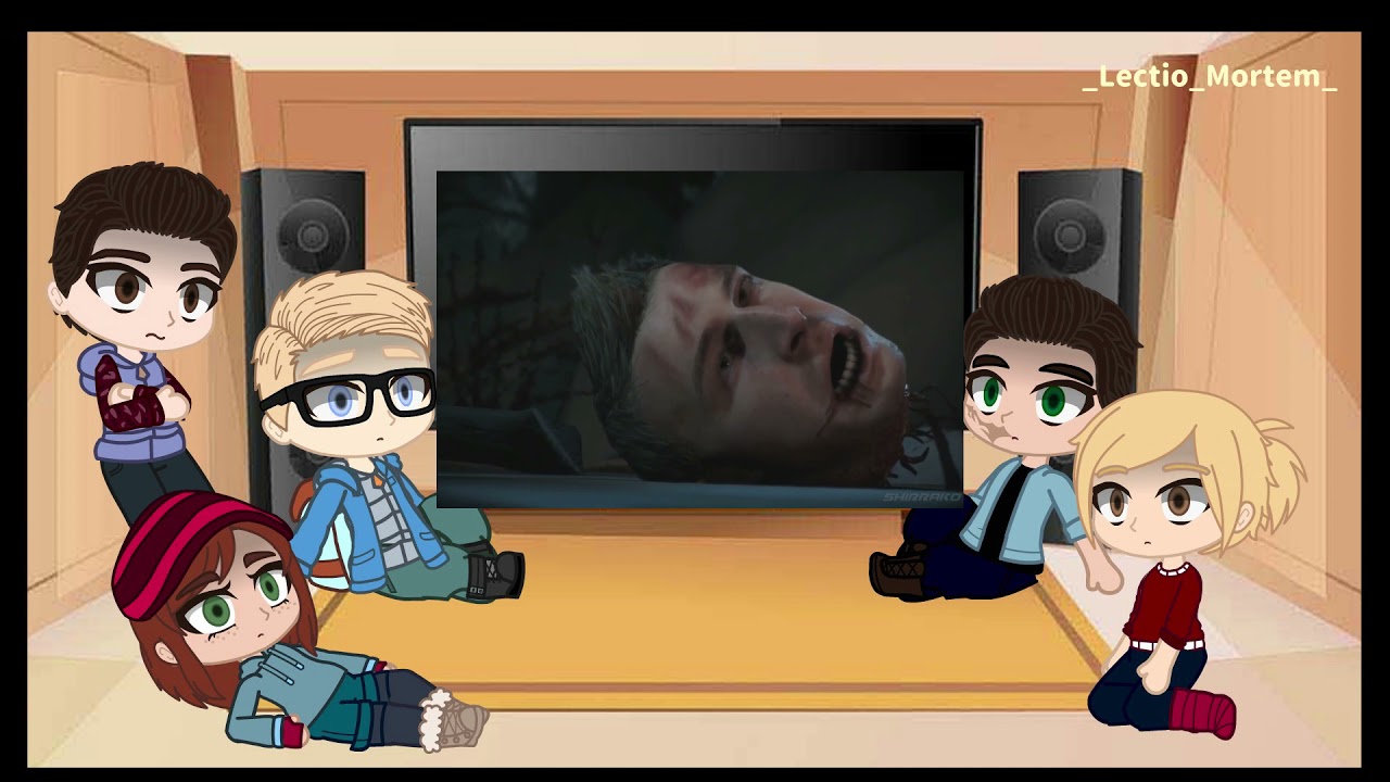 Until Dawn characters react to their deaths || Until Dawn