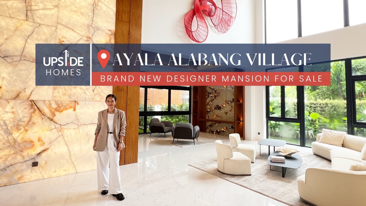 Ayala Alabang Village House For Sale | House Tour: The DESIGNER MANSION | Upside Homes Ep 33