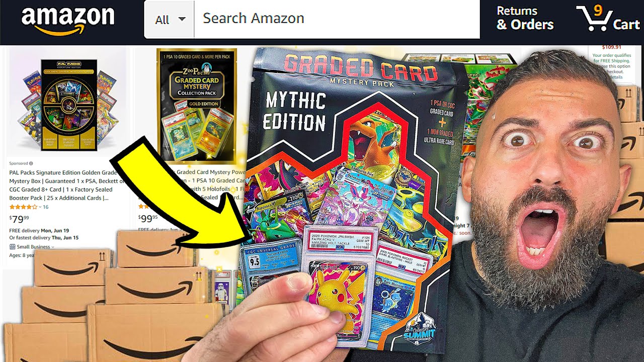 I Bought ALL of Amazon's Exclusive Pokemon Mystery Packs!