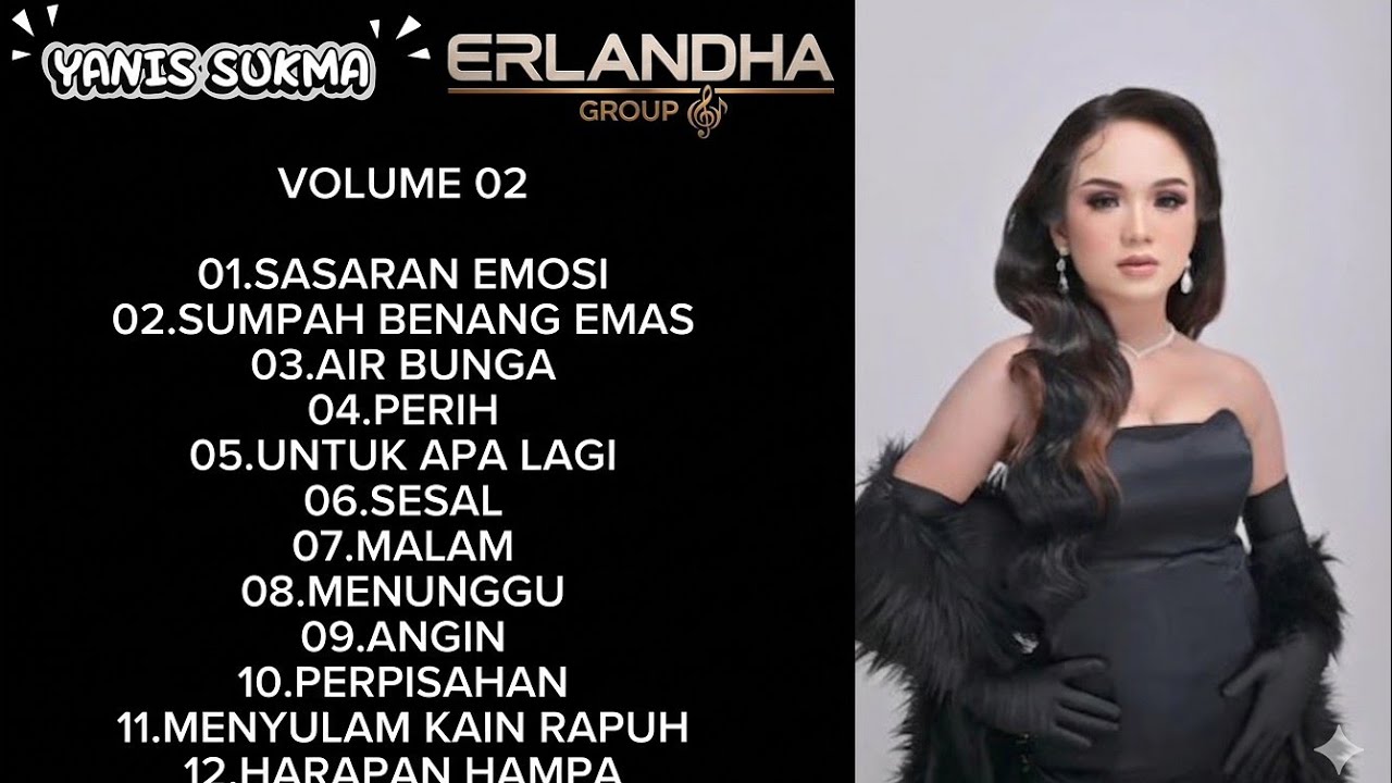 KUMPULAN LAGU DANGDUT YANIS SUKMA FEAT ERLINDA REBORN VOLUME 2