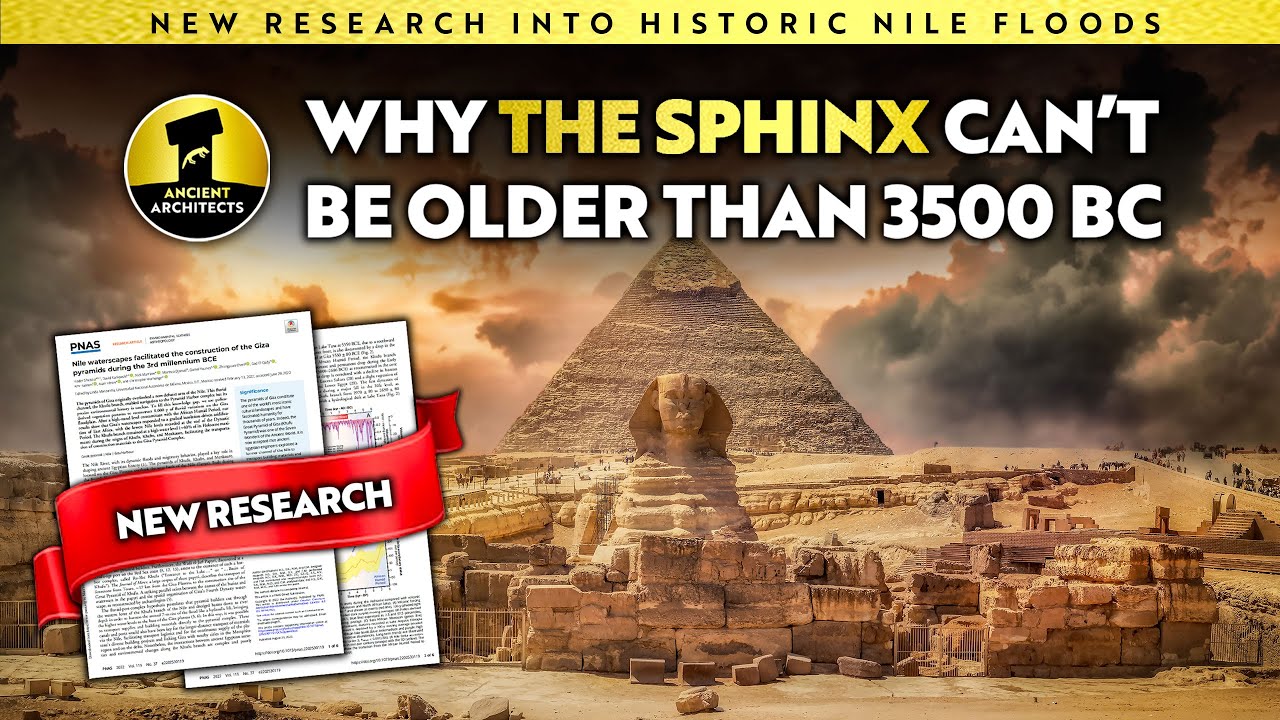 Почему Большой Сфинкс НЕ МОЖЕТ быть старше 3500 лет до н.э. | Древние архитекторы