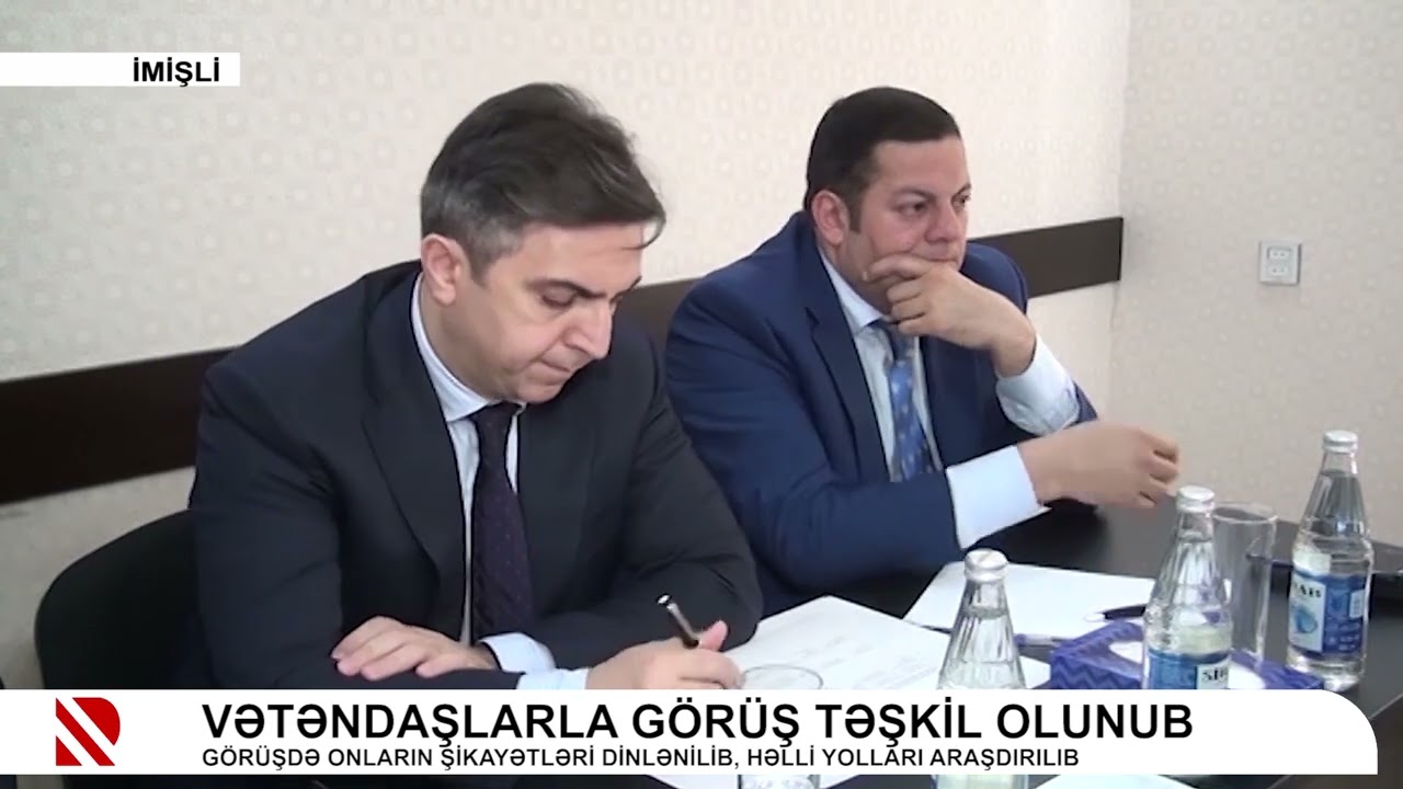 Meliorasiya və Su Təsərrüfatı ASC-nin sədri İmişli rayonunda vətəndaşlarla görüşüb.06.05.22 Real Tv