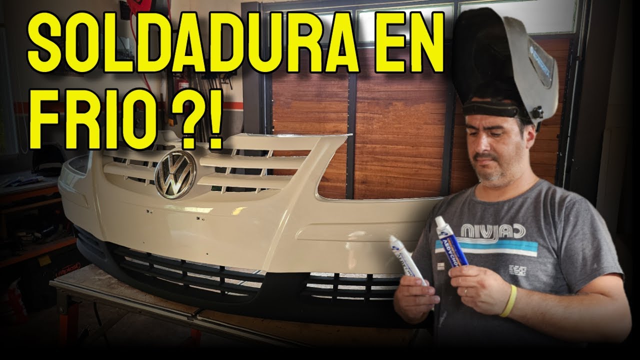 COMO REPARAR PARAGOLPES O PARACHOQUES DE PLASTICO ( Fix your bumper in minutes not hours)