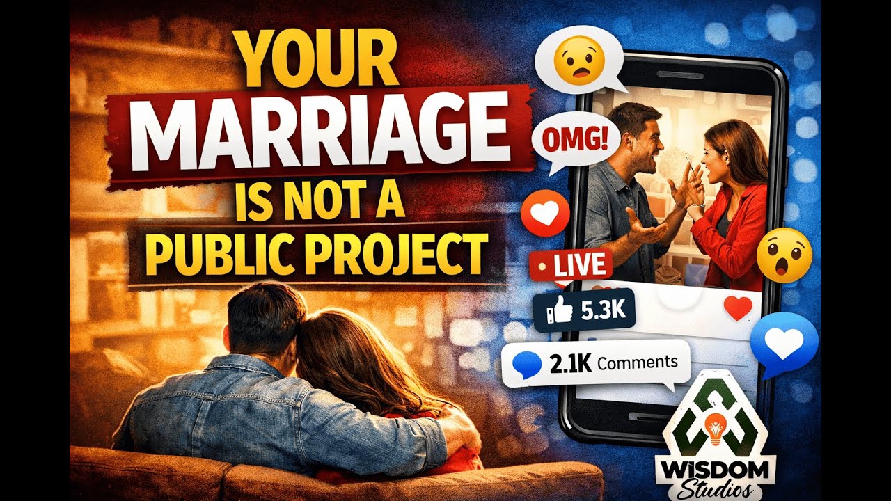 YOUR MARRAIGE IS NOT A PUBLIC PROJECT