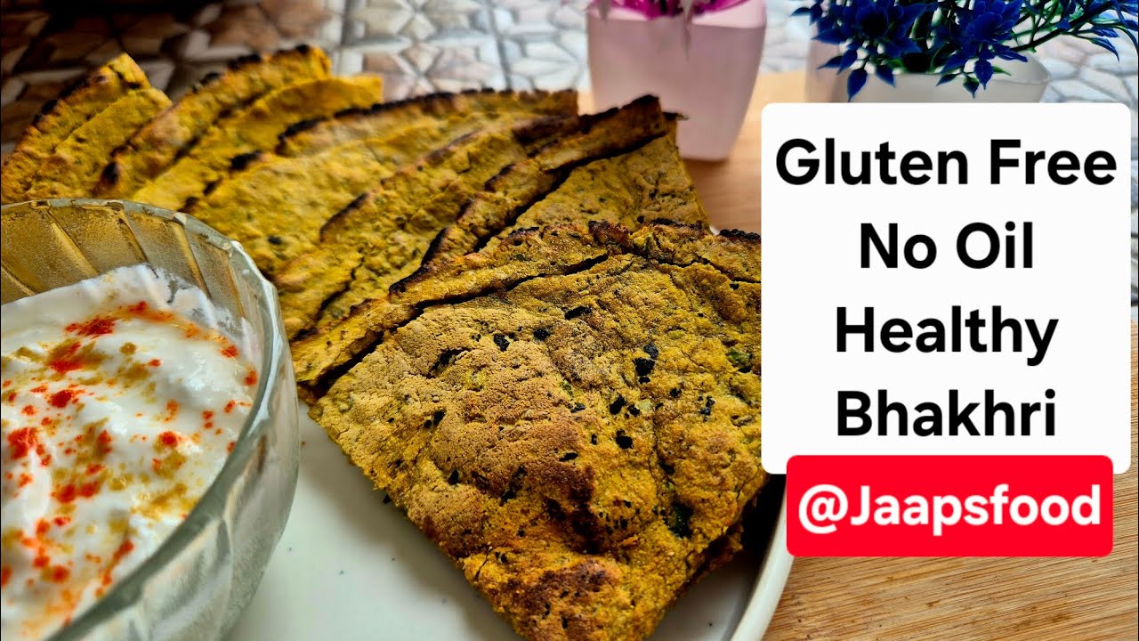 Gluten-Free No Oil Jawar Bajra Bhakhri | Healthy Millet Recipe @Jaapsfood 
