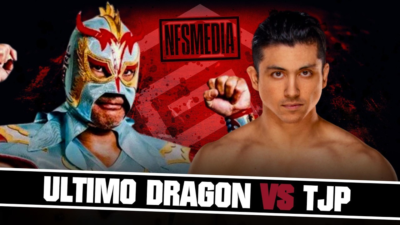 Ultimo Dragon VS TJP #ultimodragon #wrestling